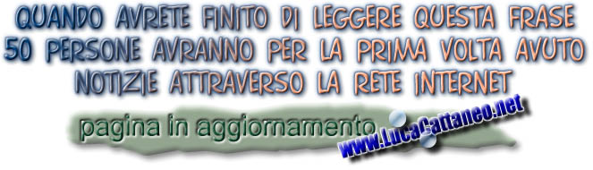 quando avrete finito di leggere questa frase50 persone avranno per la prima volta avutonotizie attraverso la rete internet